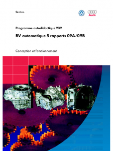 SSP 232 BV automatique 5 rapports 09A 09B