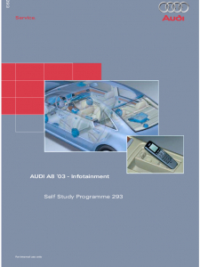 SSP 293 Audi A8 ´03 - Infotainment