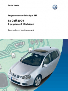 SSP 319 La Golf 2004 Equipement électrique