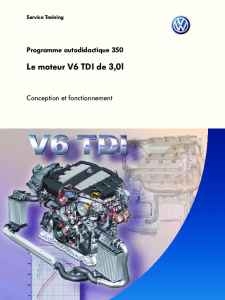 SSP 350 Le moteur V6 TDI de 3,0l