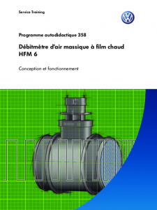 SSP 358 Débitmètre d’air massique à film chaud HFM 6