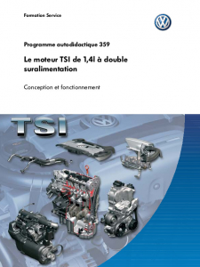 SSP 359 Le moteur TSI de 1,4l à double suralimentation