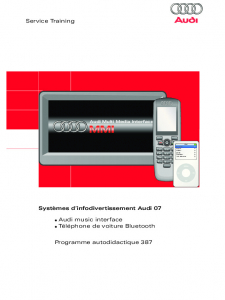 SSP 387 Systèmes d’infodivertissement Audi 07