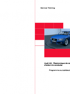 SSP 393 Audi A5 - Électronique de confort et systèmes d’aide à la conduite