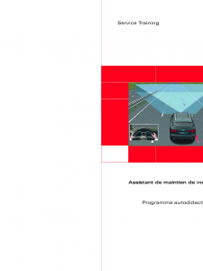 SSP 398 Assistant de maintien de voie - Audi lane assist