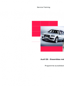 SSP 429 Audi Q5 - Ensembles mécaniques