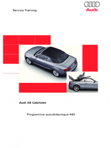 SSP 440 Audi A5 Cabriolet