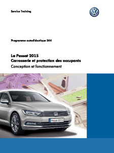 SSP 544 La Passat 2015 Carrosserie et protection des occupants