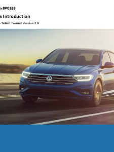 SSP 890183 - The 2019 Jetta Introduction