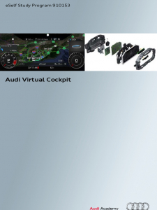 SSP 910153 - Audi Virtual Cockpit