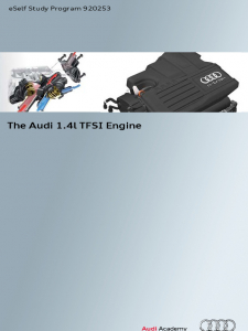 SSP 920253 - The Audi 1,4l TFSI Engine