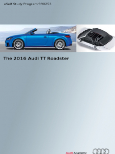 SSP 990253 - The 2016 Audi TT Roadster