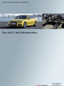 SSP 990263 - The 2017 A4 Introduction